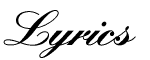 Lyrics
